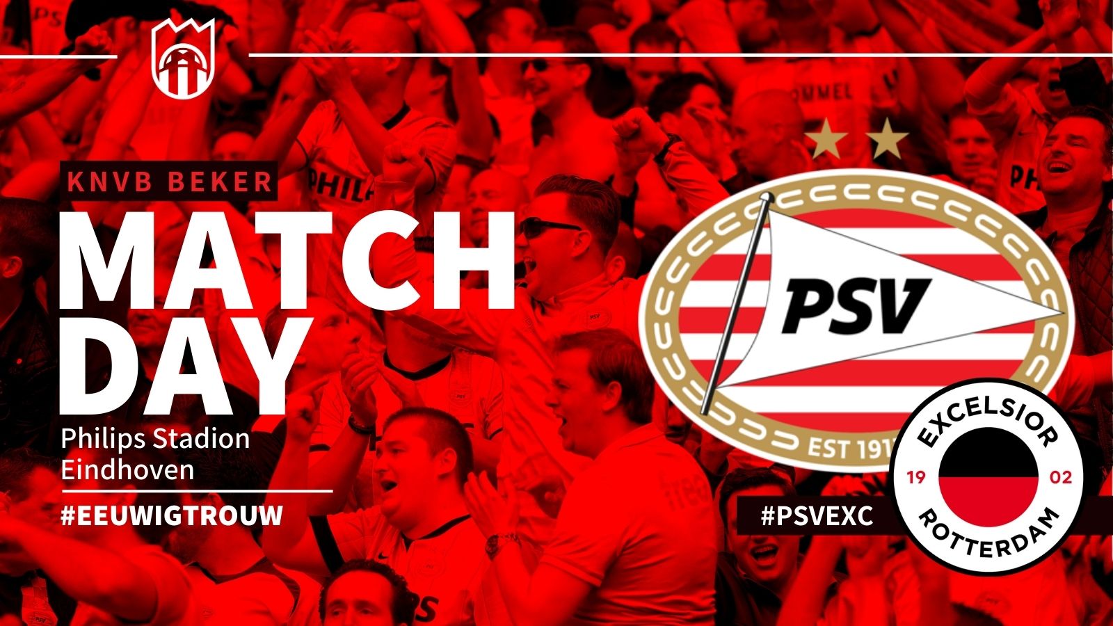 KNVB Beker : PSV - Excelsior (5 - 4)