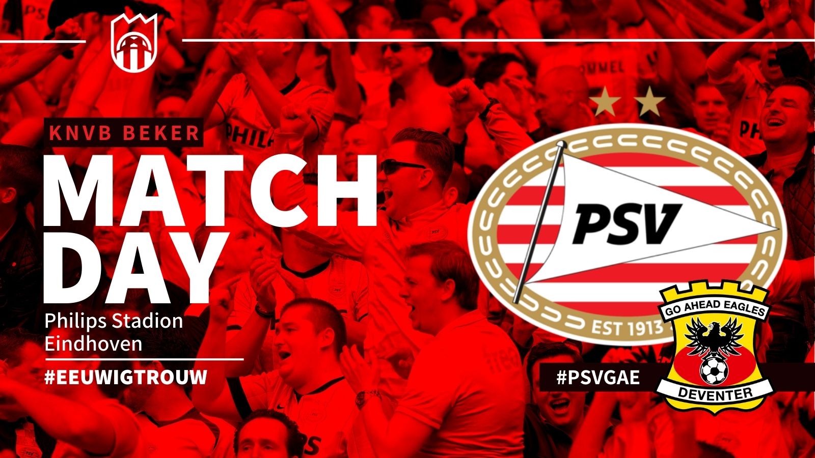 KNVB Beker : PSV - Go Ahead Eagles (1 - 2)