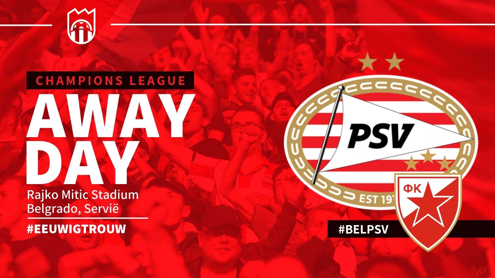 Champions League : Rode Ster Belgrado - PSV (2 - 3)
