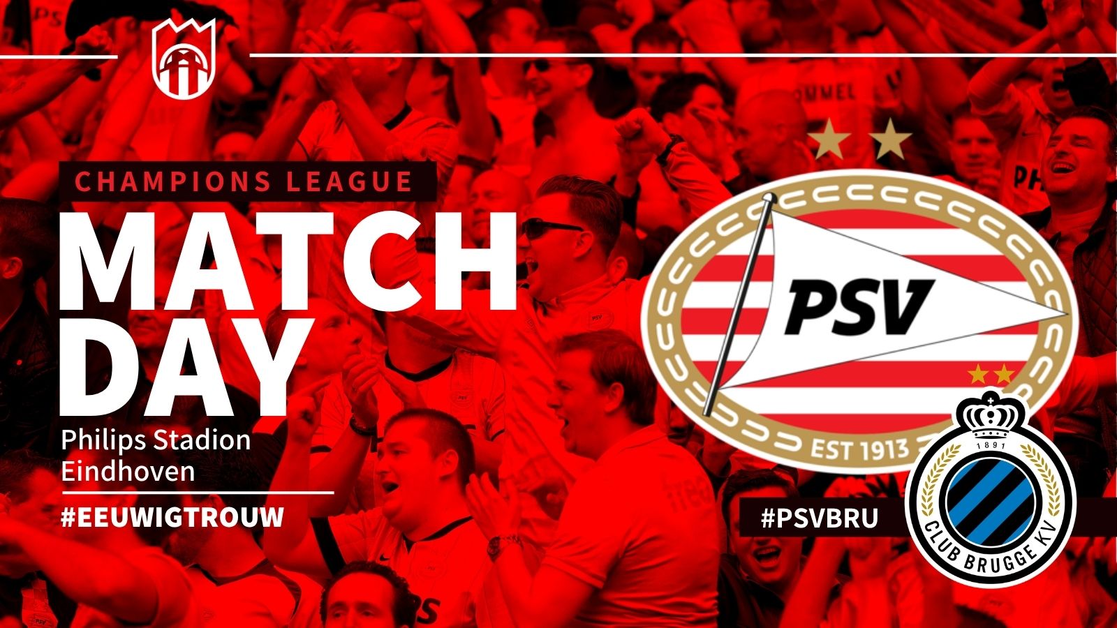 Champions League : PSV - Club Brugge