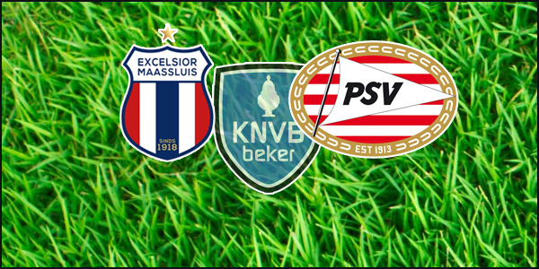Seizoen 2018/2019 - KNVB Beker : Excelsior Maassluis - PSV (0 - 4)