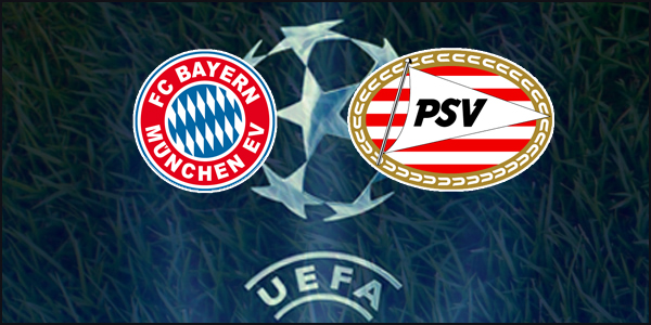 Seizoen 2016/2017 - Champions League : Bayern München - PSV (4 - 1)