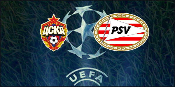 Seizoen 2015/2016 - Champions League : CSKA Moskou - PSV (3 - 2)