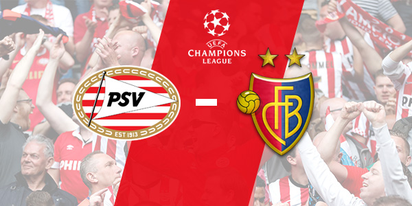 Seizoen 2019/2020 - Champions League : PSV - FC Basel (3 - 2)