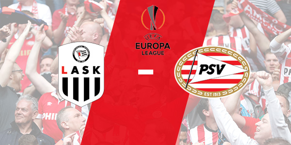 Seizoen 2019/2020 - Europa League : LASK Linz - PSV (4 - 1)