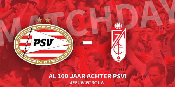 Seizoen 2020/2021 - Europa League : PSV - Granada CF (1 - 2)