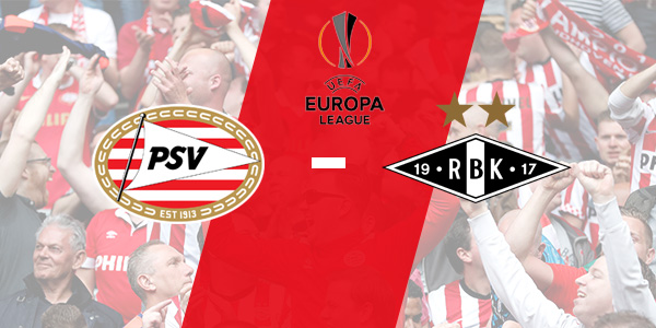 Seizoen 2019/2020 - Europa League : PSV - Rosenborg BK (1 - 1)