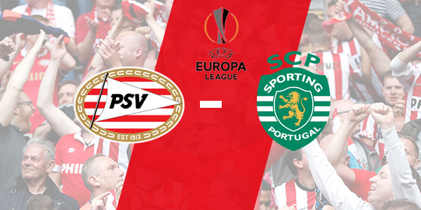 Seizoen 2019/2020 - Europa League : PSV - Sporting CP (3 - 2)