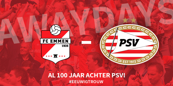 Seizoen 2018/2019 - Eredivisie : FC Emmen - PSV (2 - 2)
