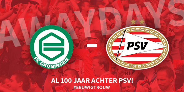 Seizoen 2015/2016 - Eredivisie : FC Groningen - PSV (0 - 3)