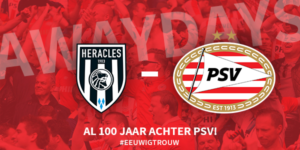 Seizoen 2014/2015 - Eredivisie : Heracles Almelo - PSV (1 - 2)
