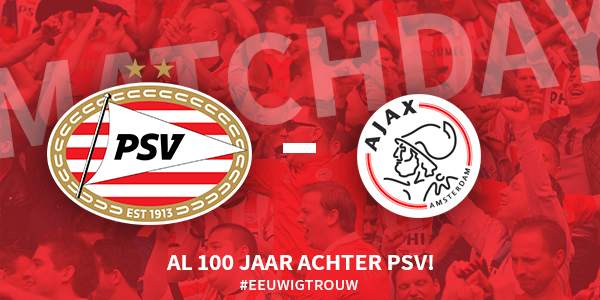 Seizoen 2018/2019 - Eredivisie : PSV - Ajax (3 - 0)