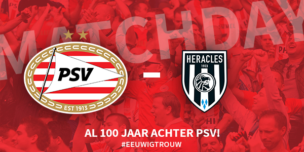 Seizoen 2014/2015 - Eredivisie : PSV - Heracles Almelo (2 - 0)