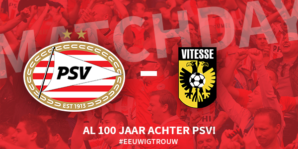 Seizoen 2014/2015 - Eredivisie : PSV - Vitesse (2 - 0)