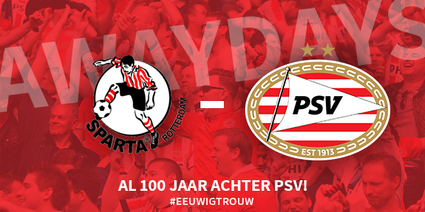 Seizoen 2016/2017 - Eredivisie : Sparta Rotterdam - PSV (0 - 2)