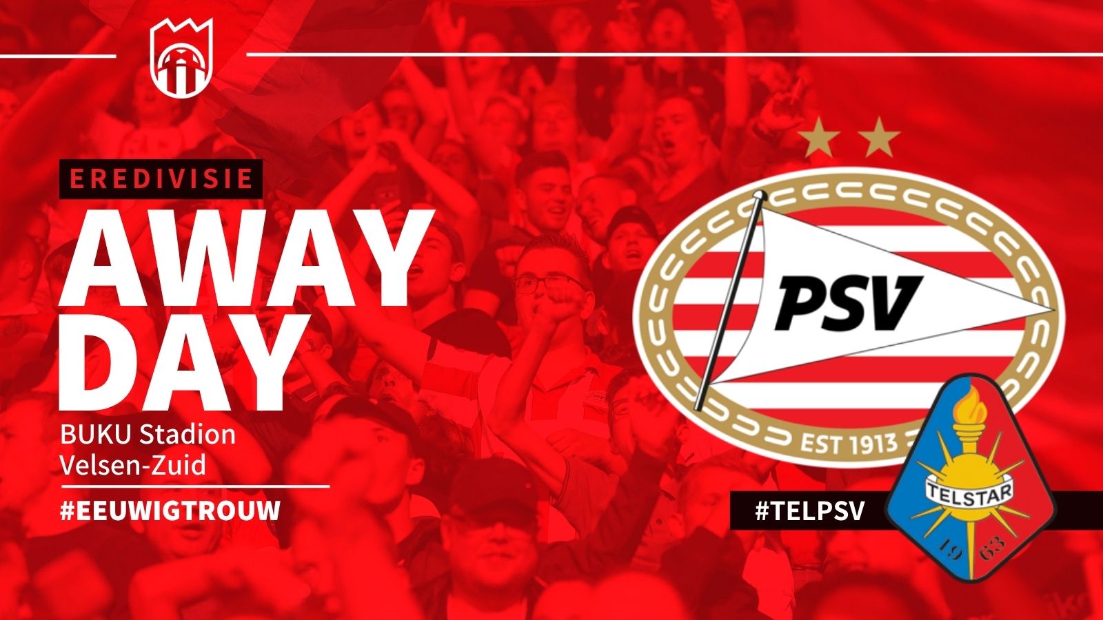 Eredivisie : Telstar - PSV
